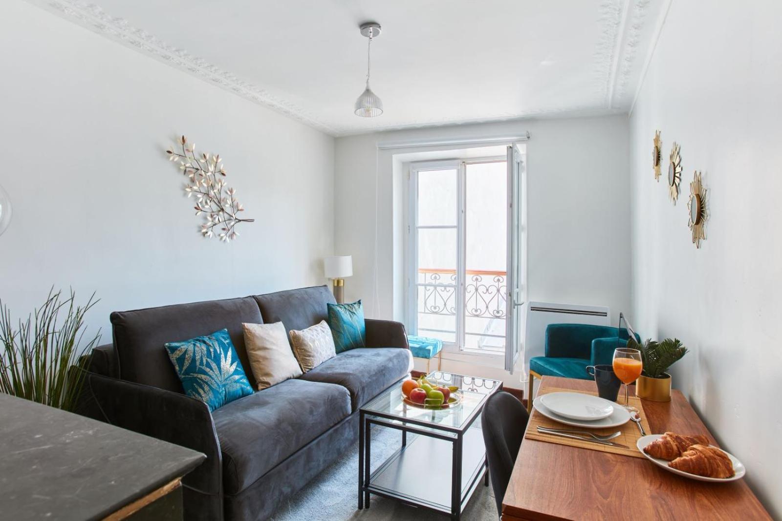 Cosy Montmartre 2Br Appartement Parijs Buitenkant foto